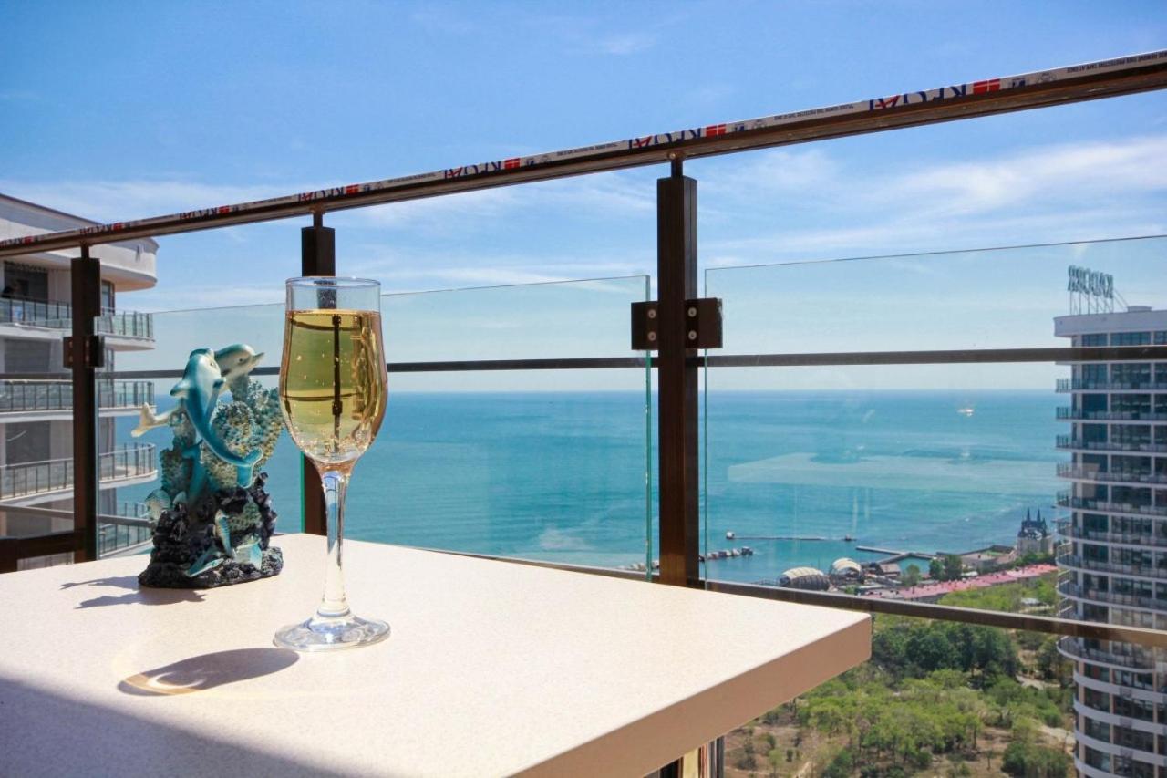 אודסה Arcadia Seaview Terrace Apartment מראה חיצוני תמונה